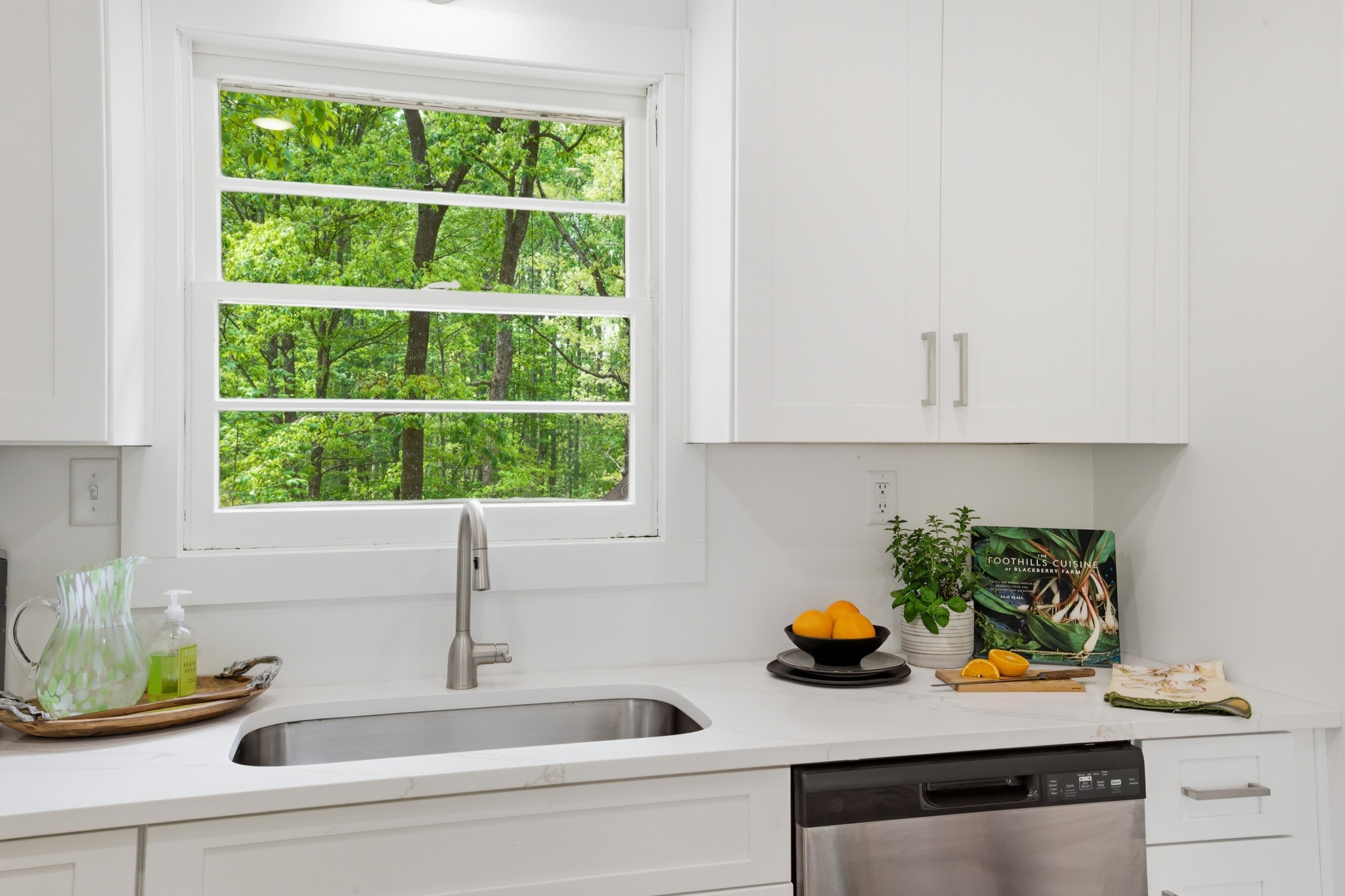 1566 Porter Road Burns, TN 37029 - Photo 12 of 41 a kitchen with a sink and window