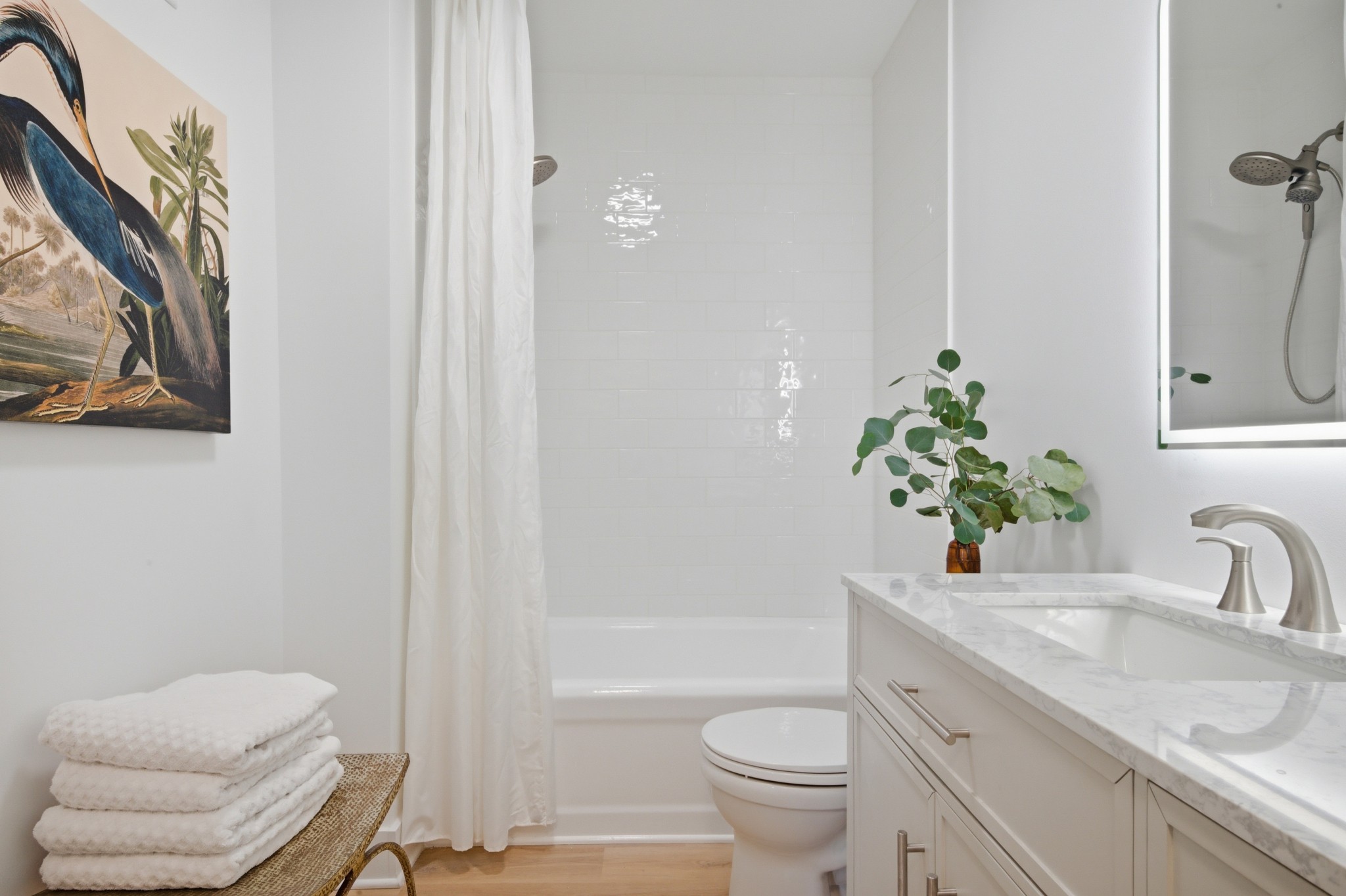1566 Porter Road Burns, TN 37029 - Photo 23 of 41 a bathroom with a sink toilet and shower