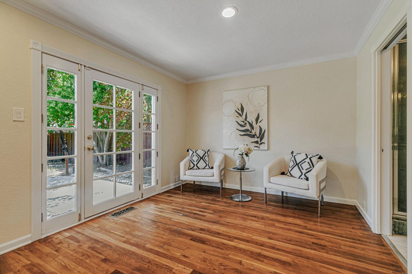 668 Curtner Avenue Campbell, CA 95008 - Photo 24 of 49 a living room with furniture and wooden floor