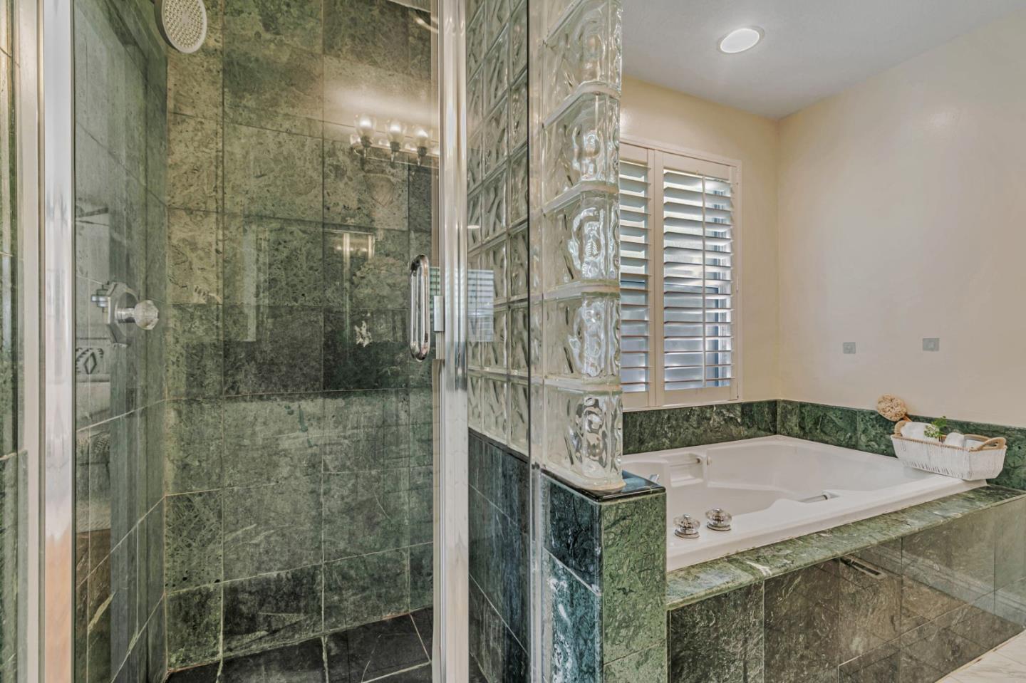 668 Curtner Avenue Campbell, CA 95008 - Photo 31 of 49 a bathroom with a granite countertop shower and a sink