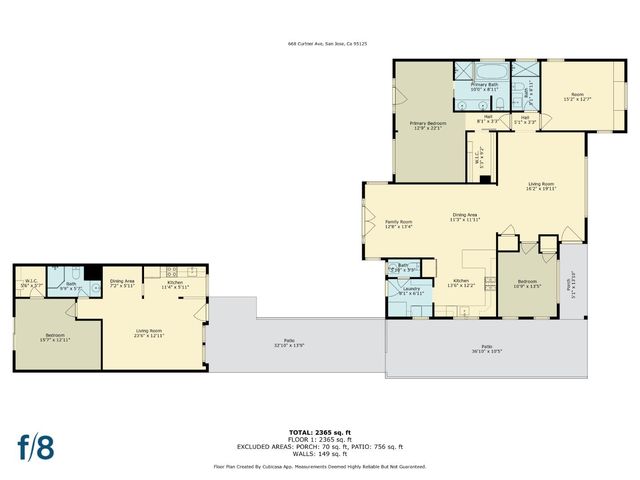 $1,850,000 | 668 Curtner Avenue, Campbell, CA 95008