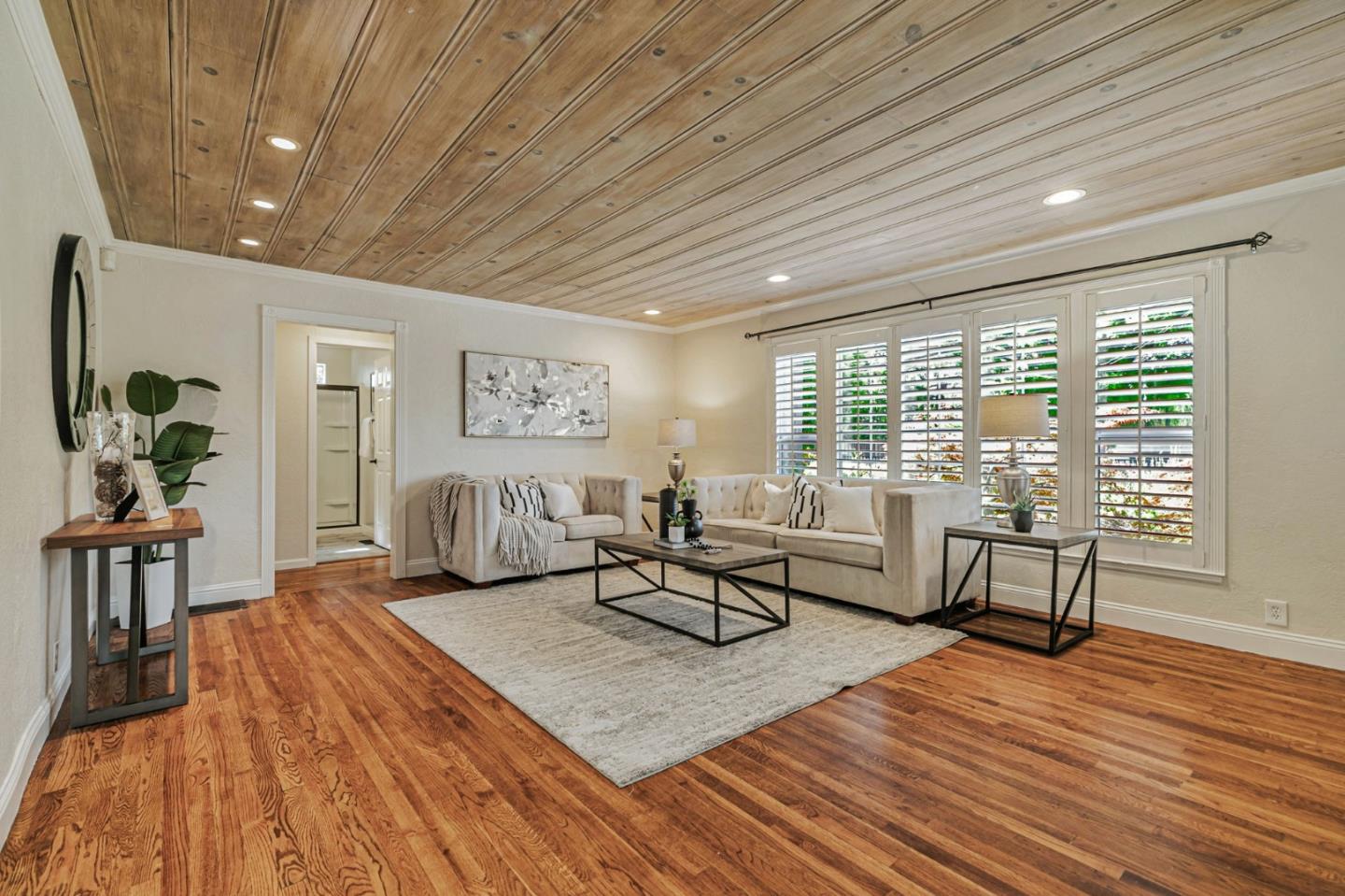668 Curtner Avenue Campbell, CA 95008 - Photo 6 of 49 a living room with furniture and wooden floor