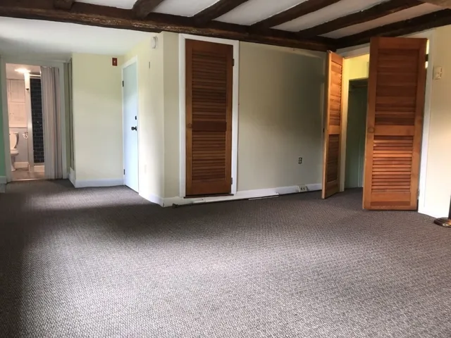 a view of empty room