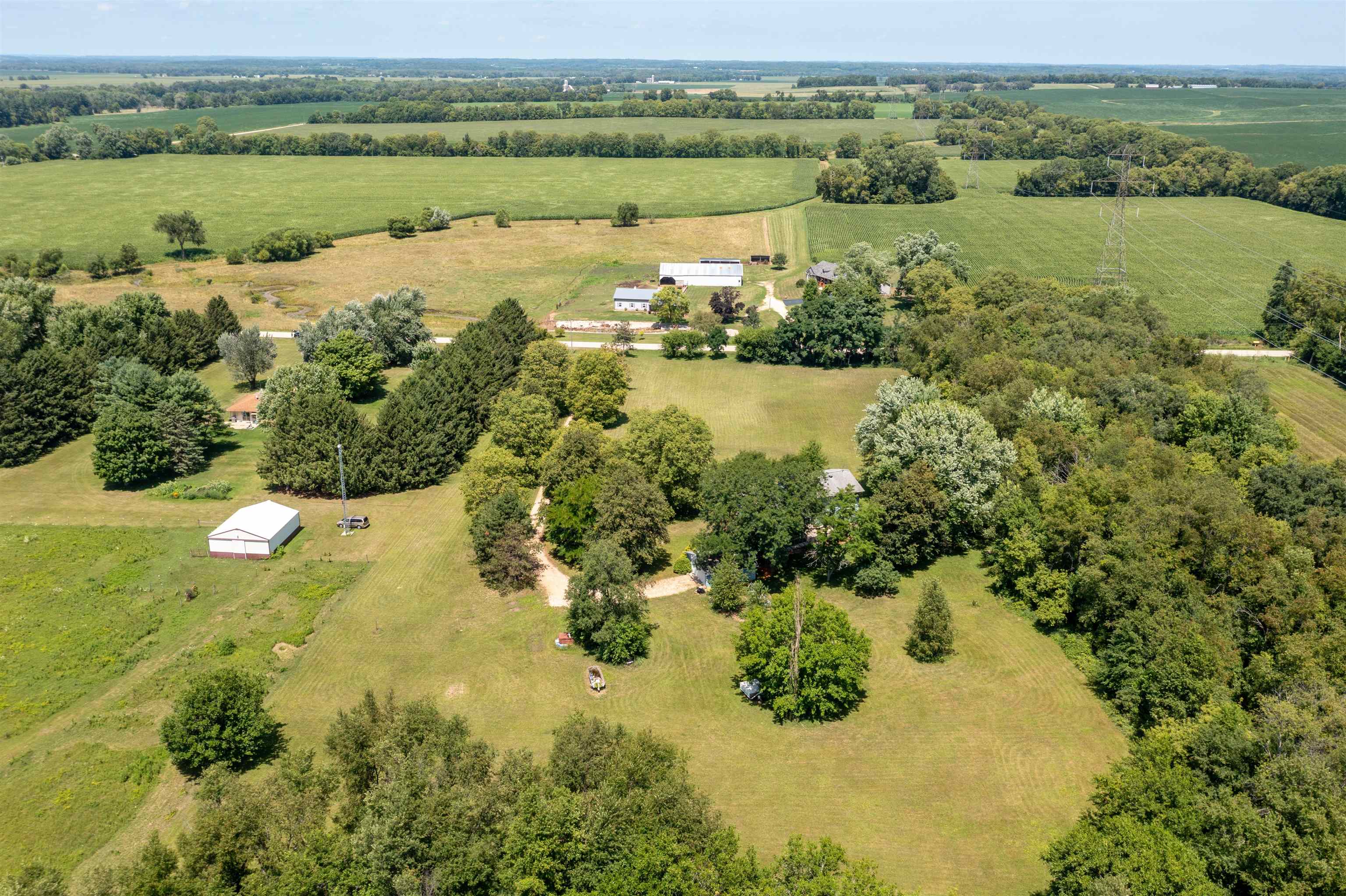 7660 Stephens Road Rockton, IL 61072 - Photo 32 of 34 a view of a lake with a yard