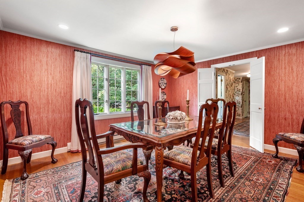 17 Fields Pond Road Weston, MA 02493 - Photo 18 of 41 a dining room with furniture and window