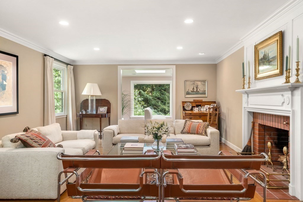 17 Fields Pond Road Weston, MA 02493 - Photo 7 of 41 a living room with furniture and a large window