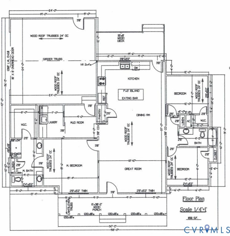 Tbd Wilson Road Wilsons, VA 23894 - Photo 2 of 4 a picture of floor plan