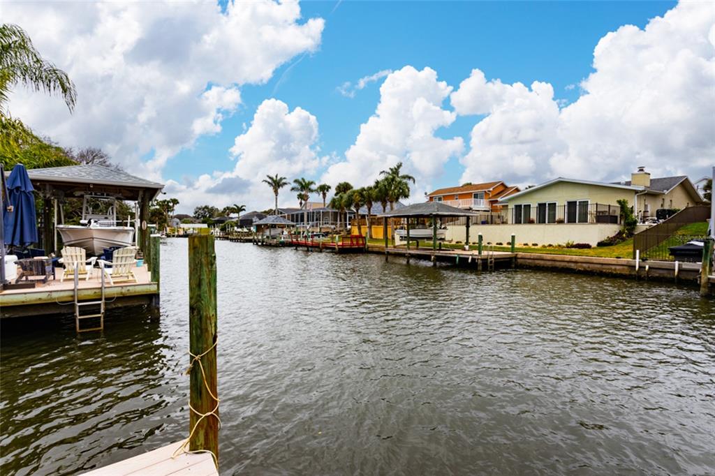 21 Comanche Court Palm Coast, FL 32137 - Photo 36 of 50 a view of a lake with boats