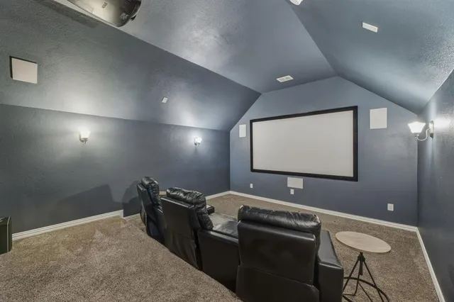 a room with furniture