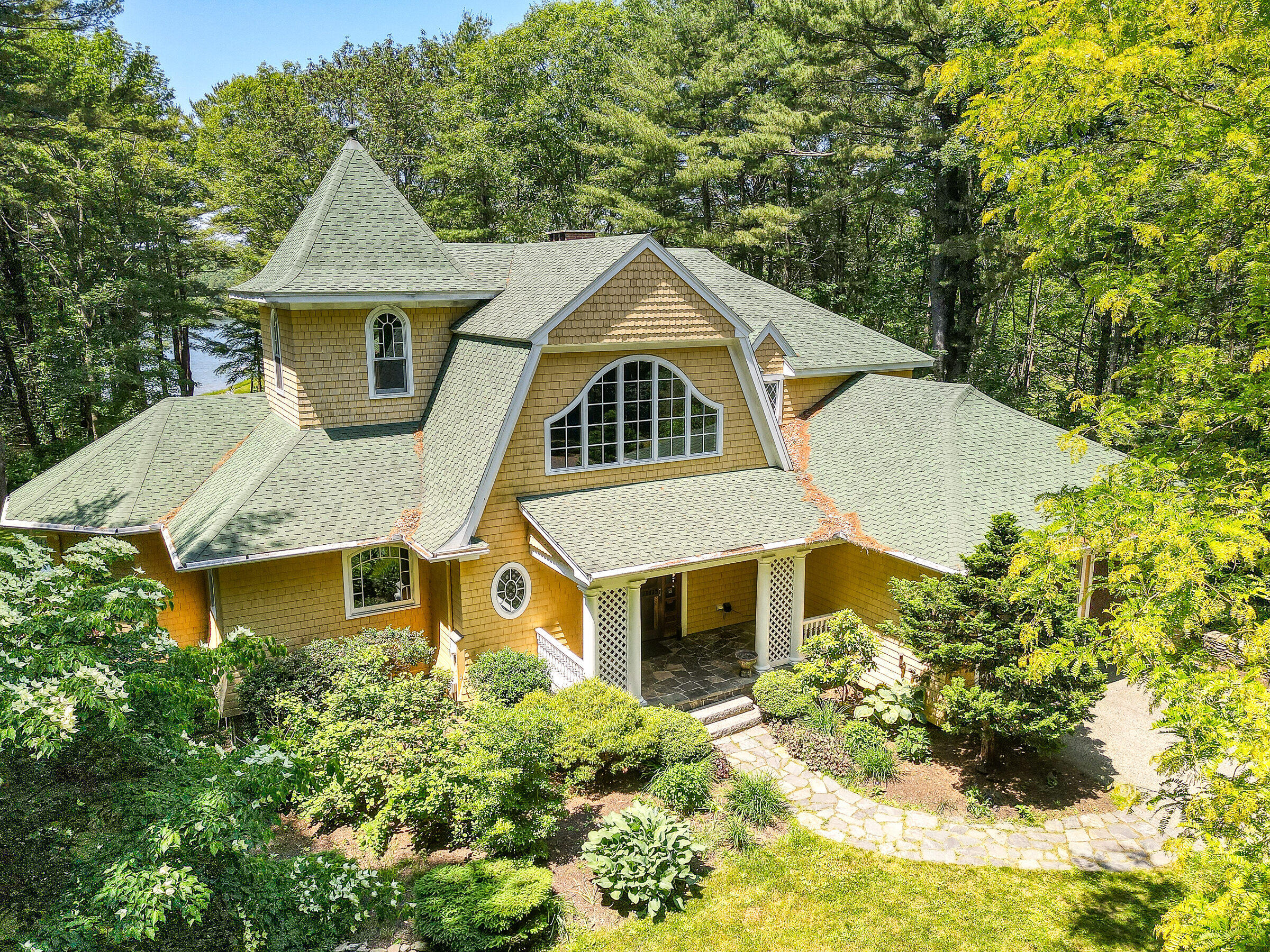 8 Spruce Point Road Kittery, ME 03904 - Photo 1 of 74 8 Spruce Exterior Front Water Background