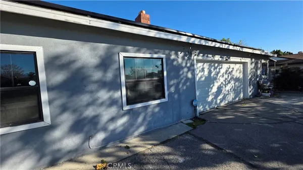a backyard of a house