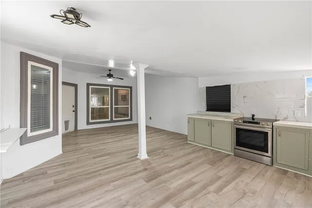 a view of a house with a outdoor space