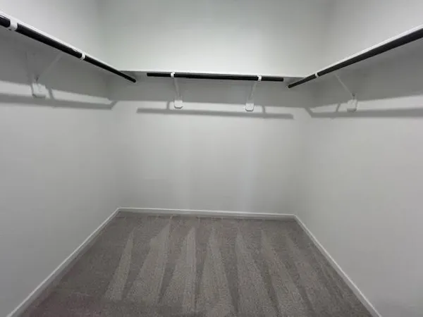 a bathroom view with a shower