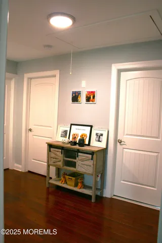 a view of an entryway with staircase