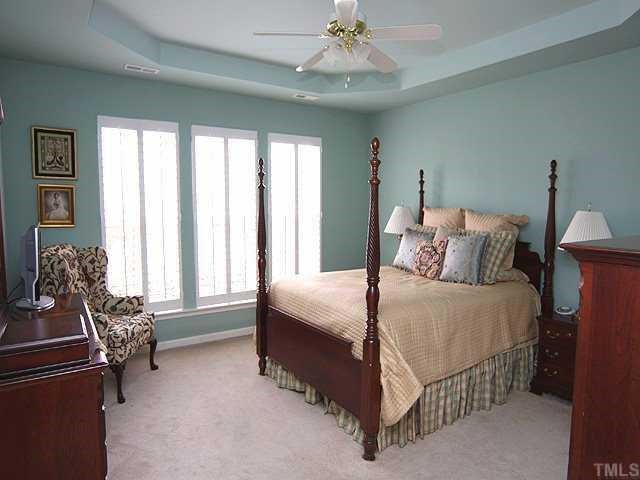 3505 Cathedral Bell Road Raleigh, NC 27614 - Photo 8 of 11 Lovely Master, Tray Ceiling, Planation Shutters, overlooking Golf Course