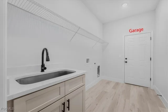 a close view of a sink and tap