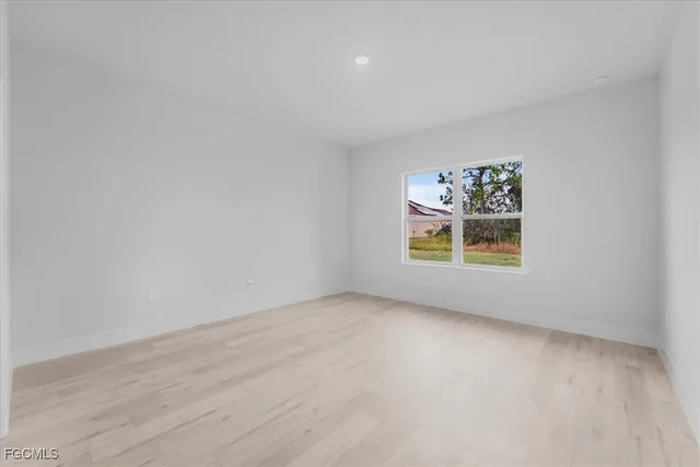 wooden floor in a empty room