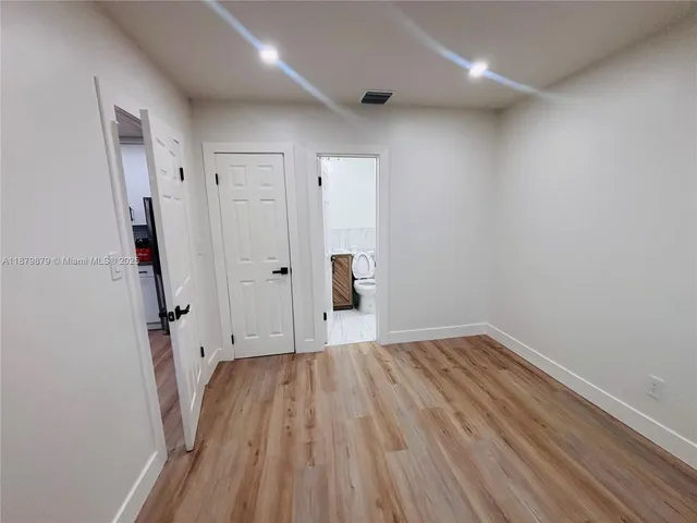 wooden floor in an empty room