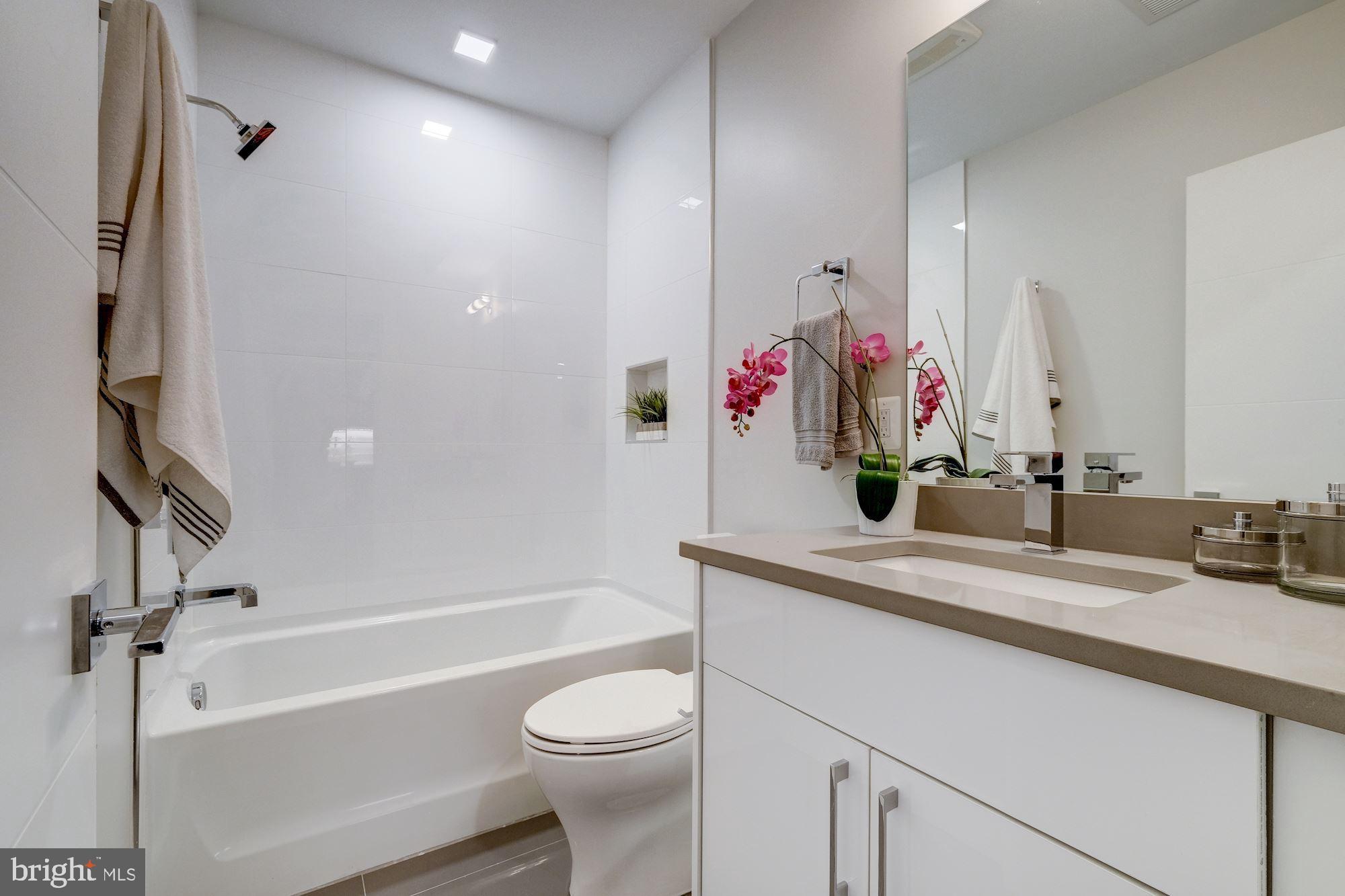 1331 K Street Southeast, Unit 301 Washington, DC 20003 - Photo 7 of 12 Beautiful full bath