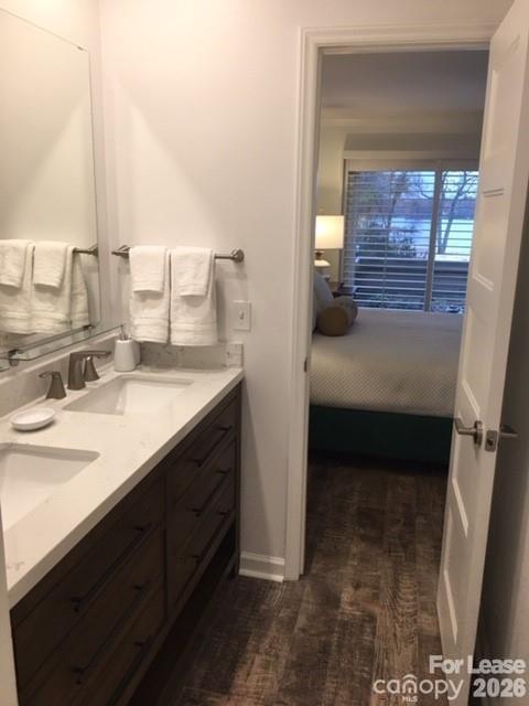 646 Portside Drive Davidson, NC 28036 - Photo 17 of 48 a en suite bathroom with a sink and a mirror