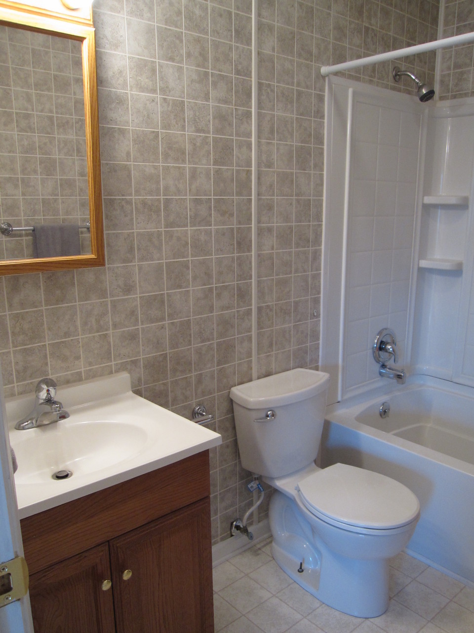 1048 Deep Woods Road Hardy, VA 24101 - Photo 5 of 17 a bathroom with a sink mirror toilet and bathtub