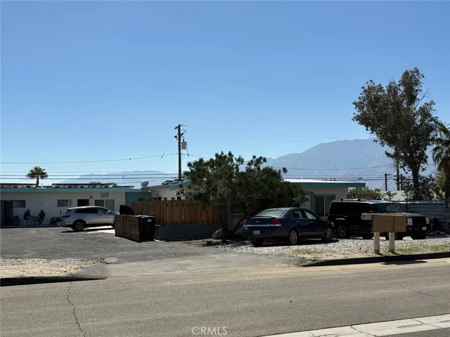 a car parked on the side of the street