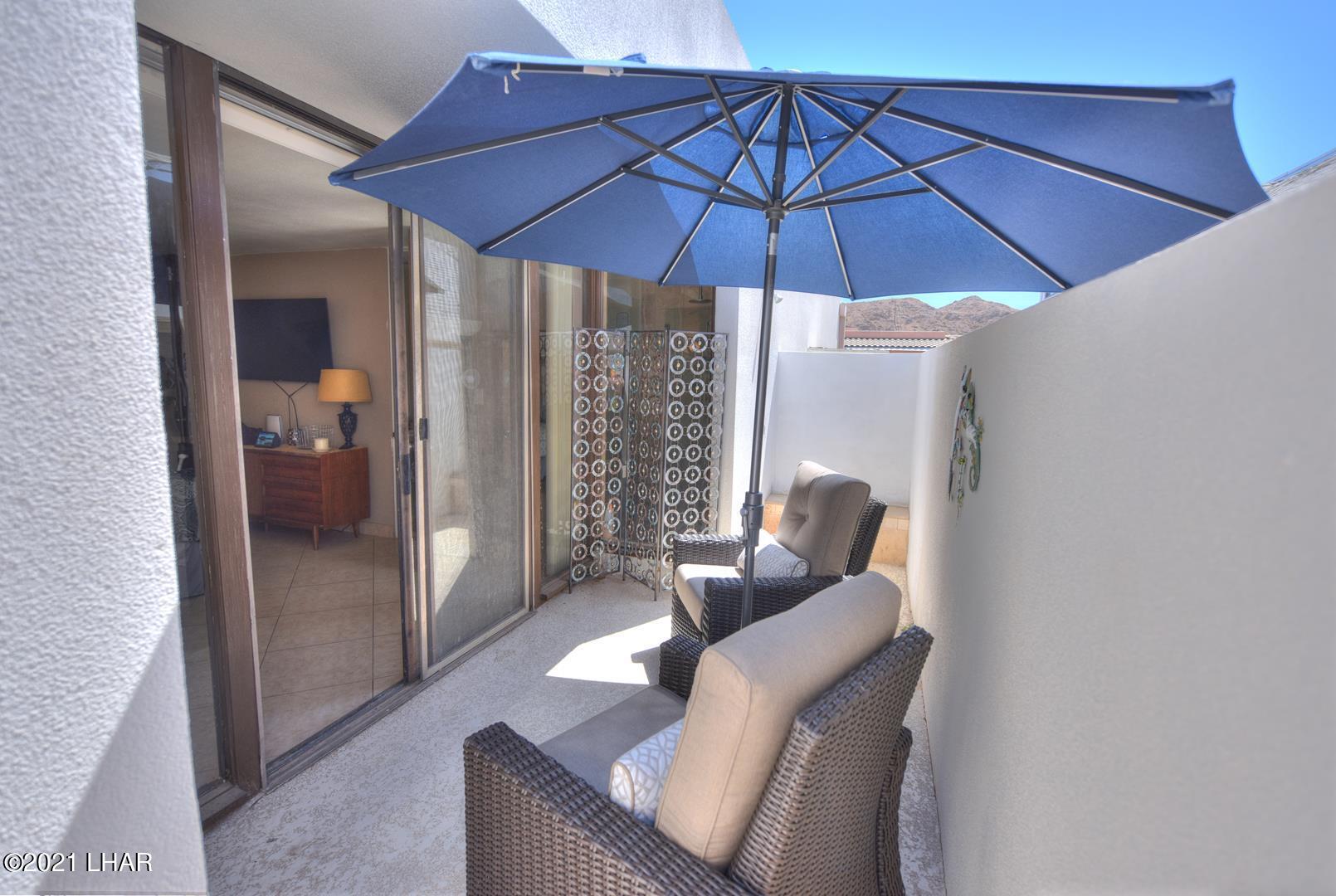 8887 Apache Loop Parker, AZ 85344 - Photo 30 of 39 PRIVATE ENCLOSED PATIO OFF MASTER BEDROOM