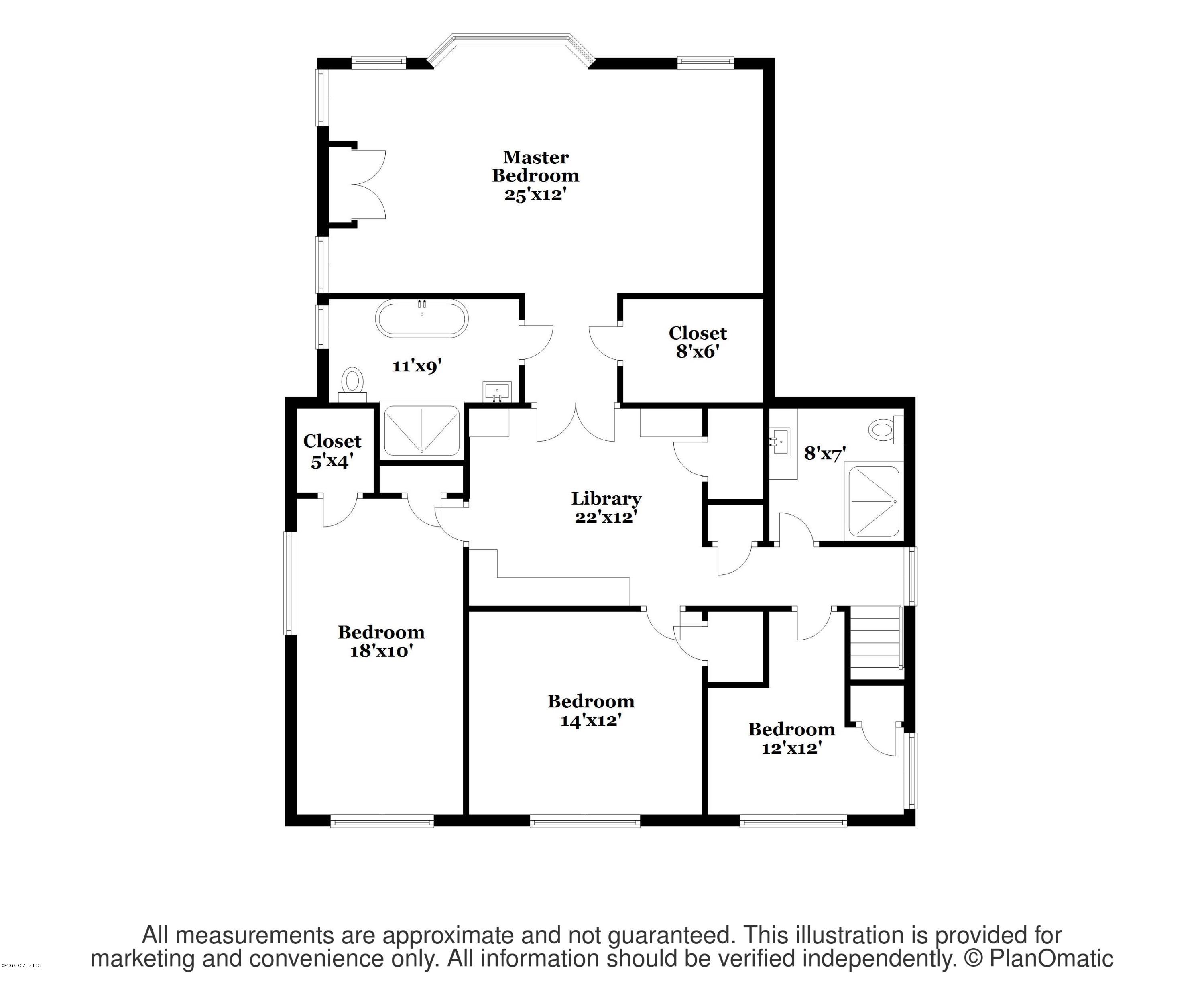46 Orchard Place Greenwich, CT 06830 - Photo 28 of 28 floorplan-upper-401021