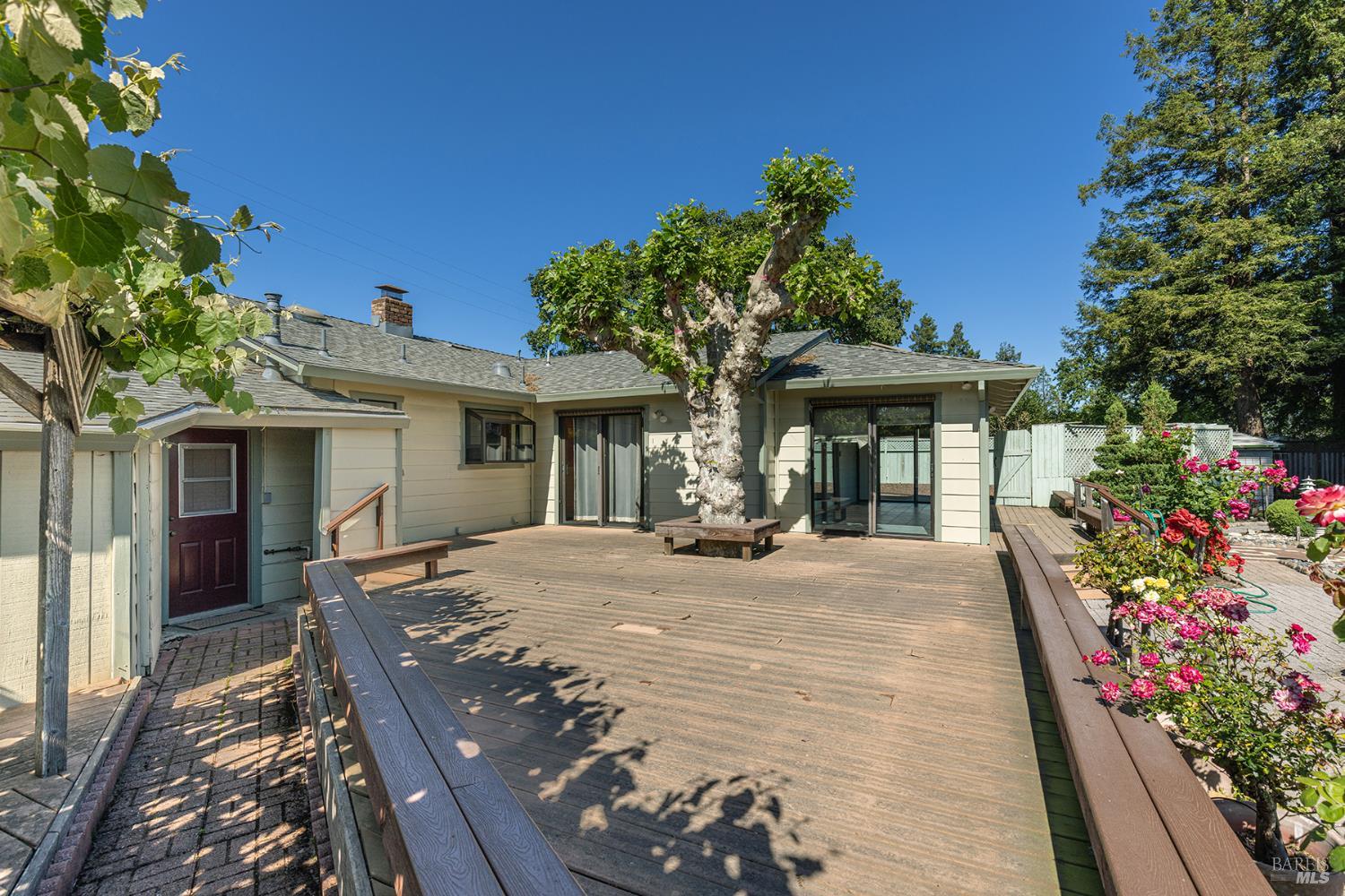 2236 West Hearn Avenue Santa Rosa, CA 95407 - Photo 37 of 56 a front view of a house with yard