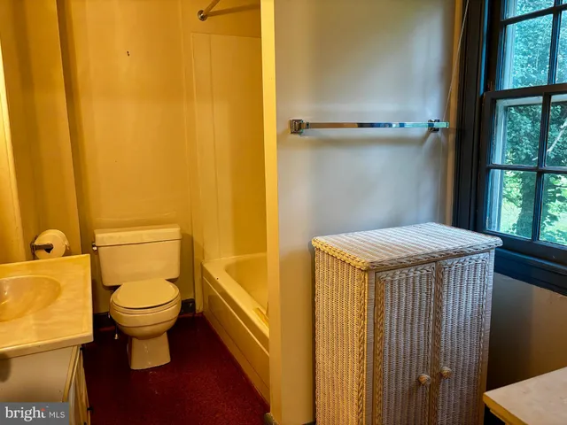 a bathroom with a sink and a toilet