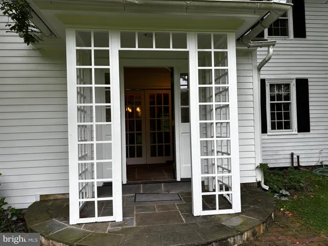 a view of front a house and a window