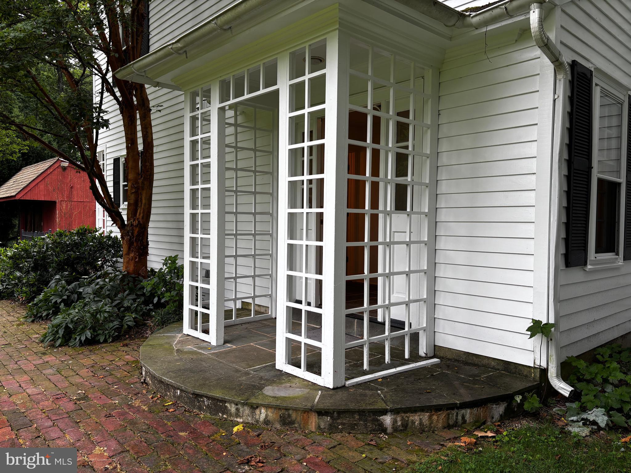410 Wharf Road, Unit RIVER Bensalem, PA 19020 - Photo 5 of 62 Front entrance pergola