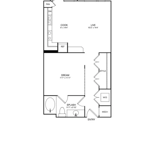 $1,950 | 1900 Barton Springs Road, Unit 5004, Austin, TX 78704