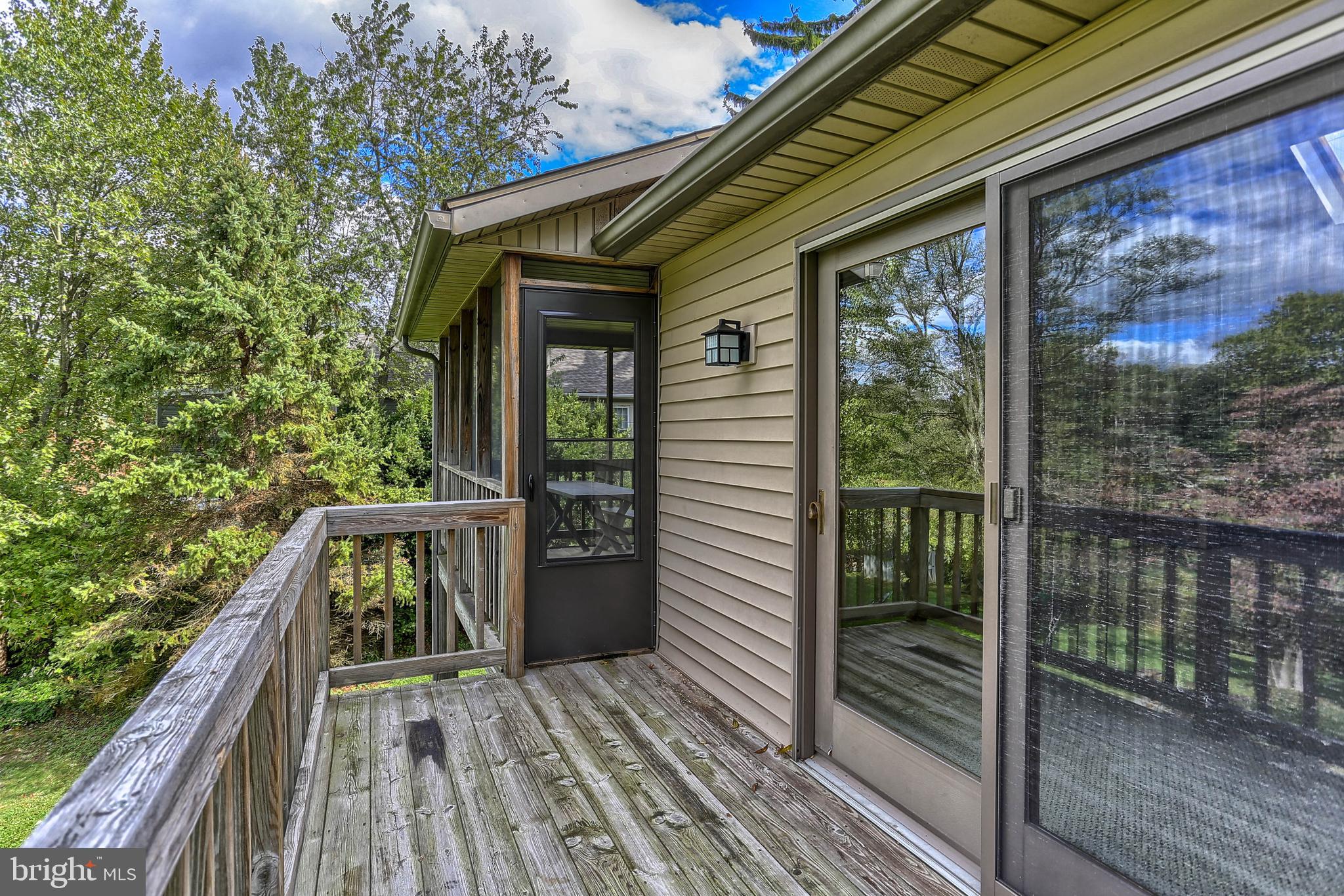 107 Winterstown Road Red Lion, PA 17356 - Photo 10 of 37 a view of balcony with wooden floor and fence
