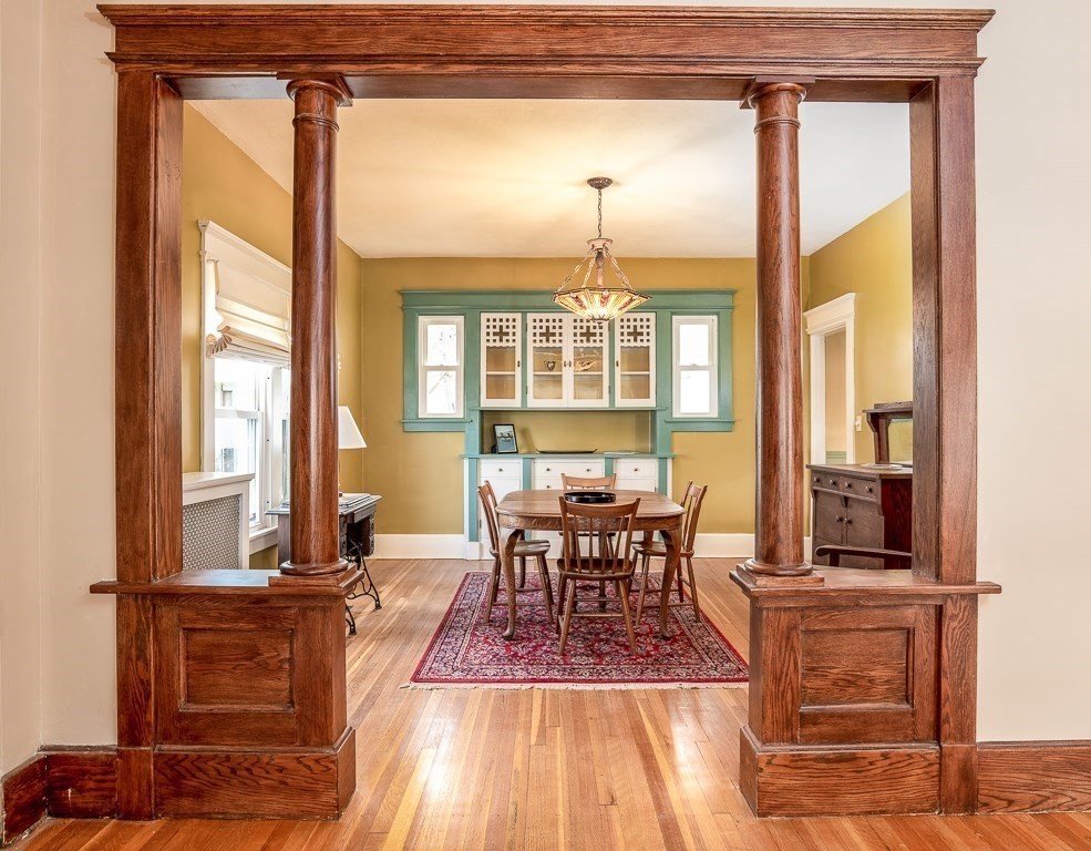 101 Larkspur Street Springfield, MA 01108 - Photo 8 of 35 a view of a dining room with furniture window and wooden floor