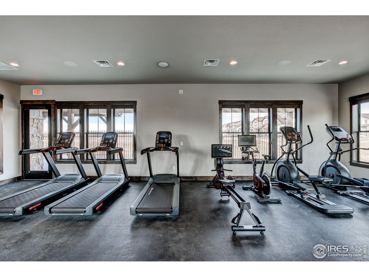 6226 Vernazza Way, Unit 4 Windsor, CO 80550 - Photo 22 of 33 a living room with furniture gym equipment and view of living room