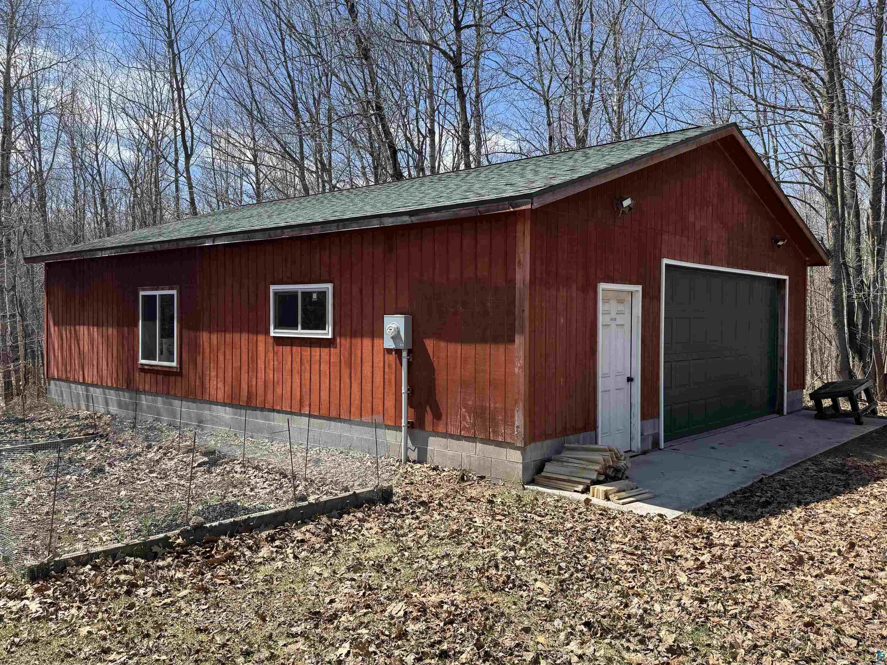 4897 Swanson Drive Maple, WI 54854 - Photo 3 of 25 30x40 insulated garage with concrete foundation