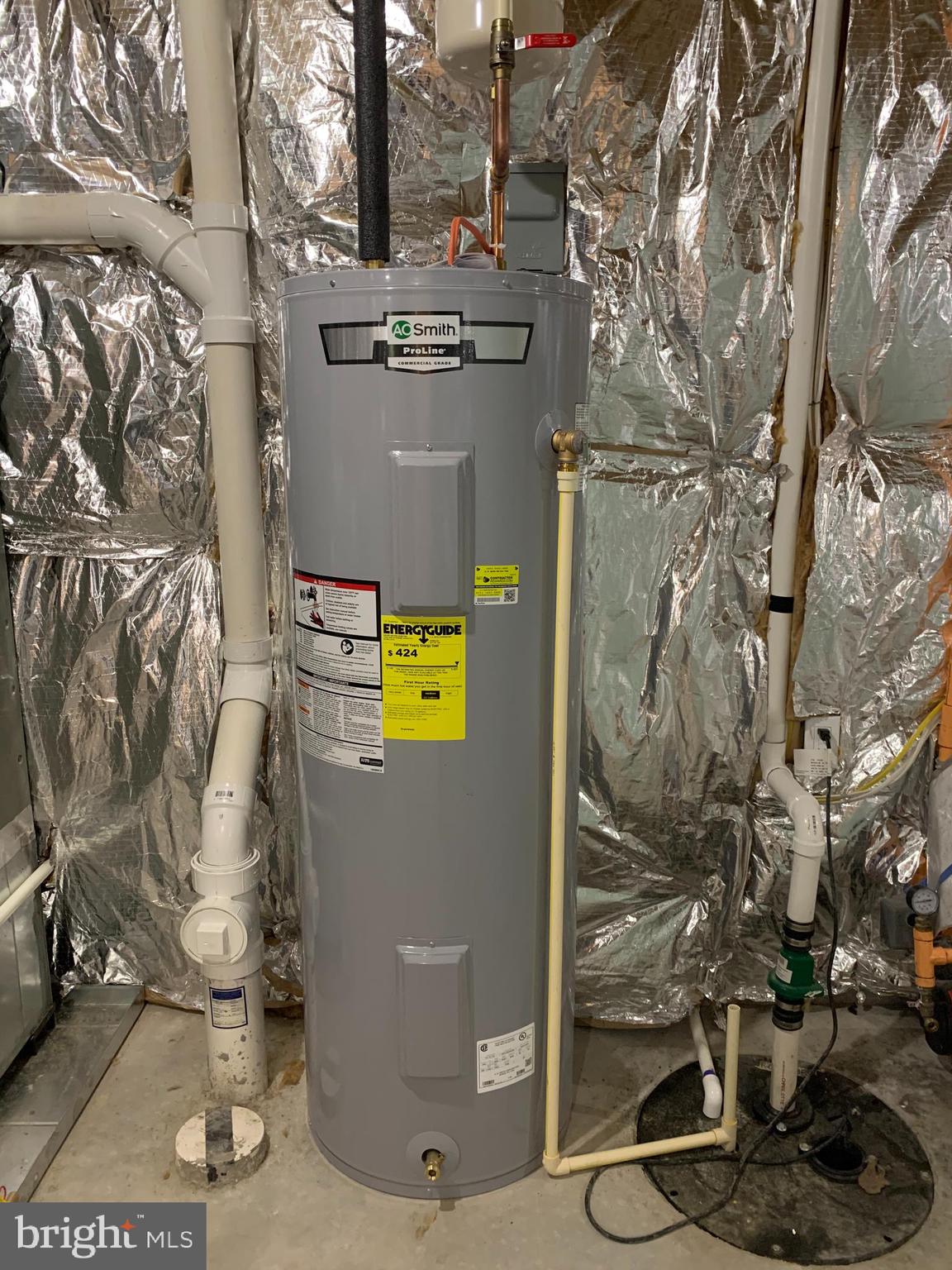 8257 WB&A Road Severn, MD 21144 - Photo 55 of 58 Water Heater and Sump Pump