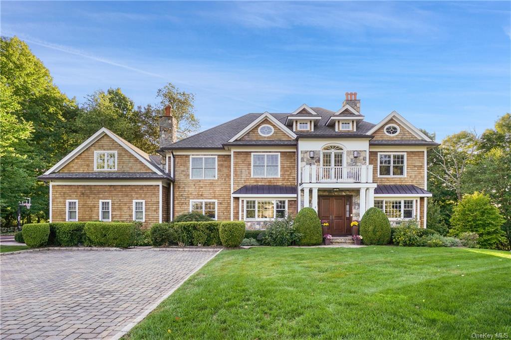 16 Bradley Farms Chappaqua, NY 10514 - Photo 1 of 1 a front view of a house with a yard
