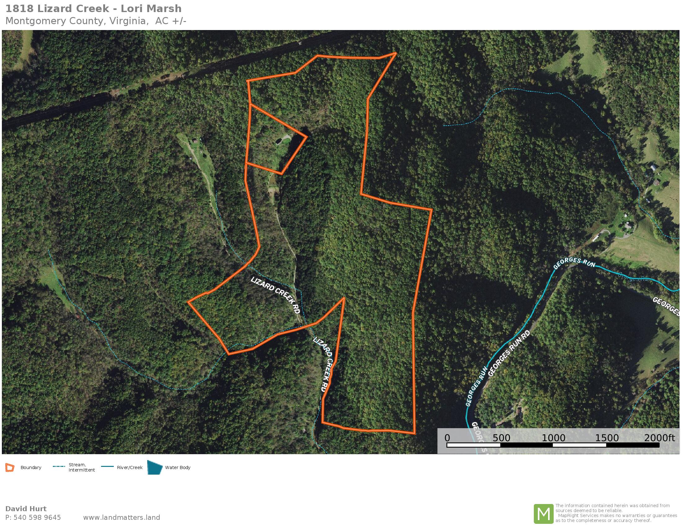 1818 Lizard Creek Road Shawsville, VA 24162 - Photo 57 of 62 Map- Summer Aerial