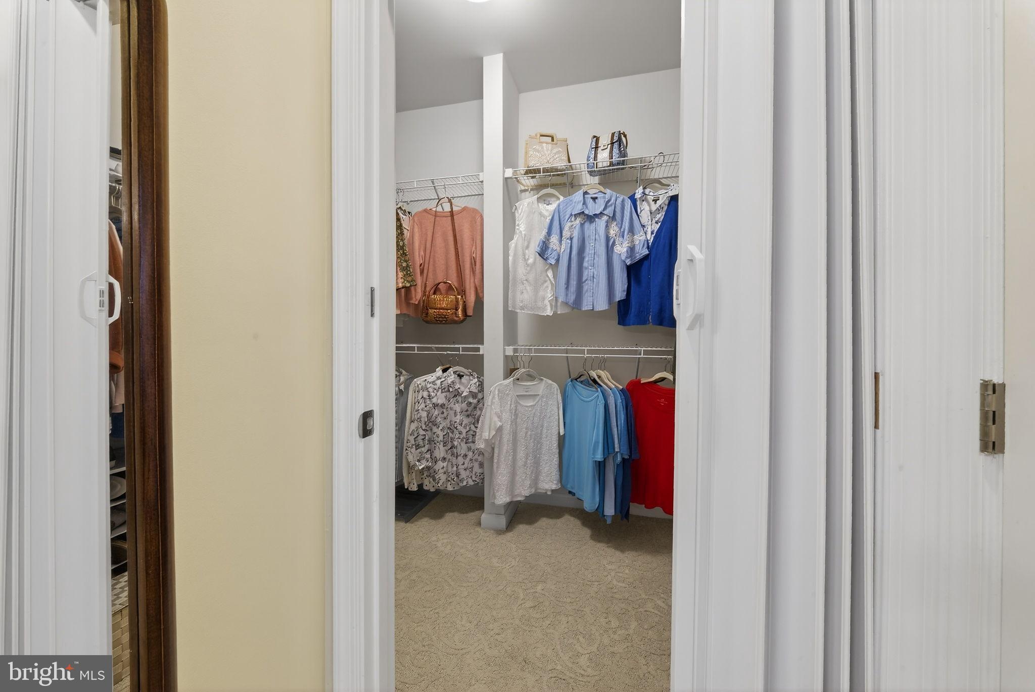 610 Kingsbrook Road Culpeper, VA 22701 - Photo 25 of 43 Spacious closet with organized clothing display.
