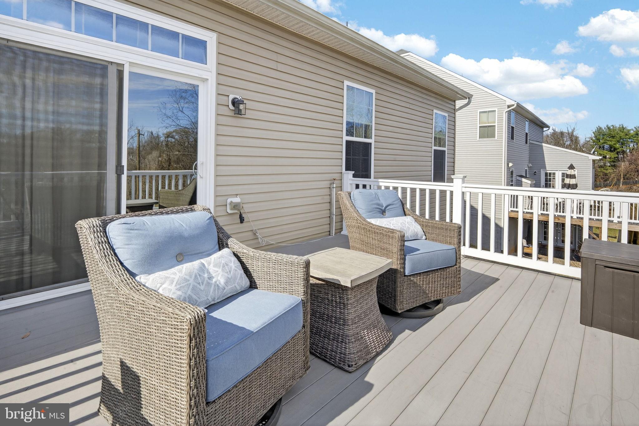 610 Kingsbrook Road Culpeper, VA 22701 - Photo 38 of 43 Sunny deck retreat with cozy seating.
