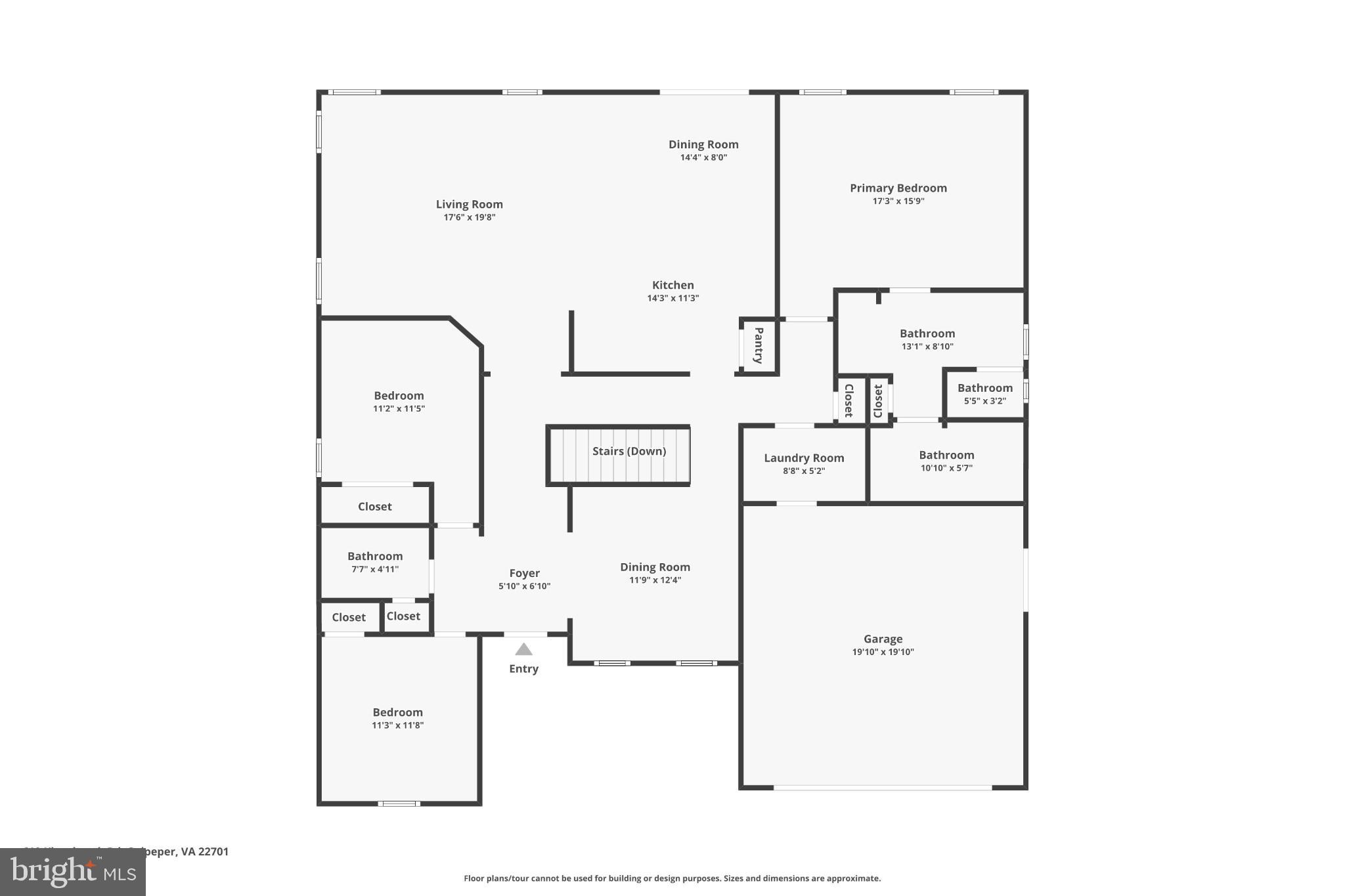 610 Kingsbrook Road Culpeper, VA 22701 - Photo 42 of 43 Spacious floor plan for modern living.