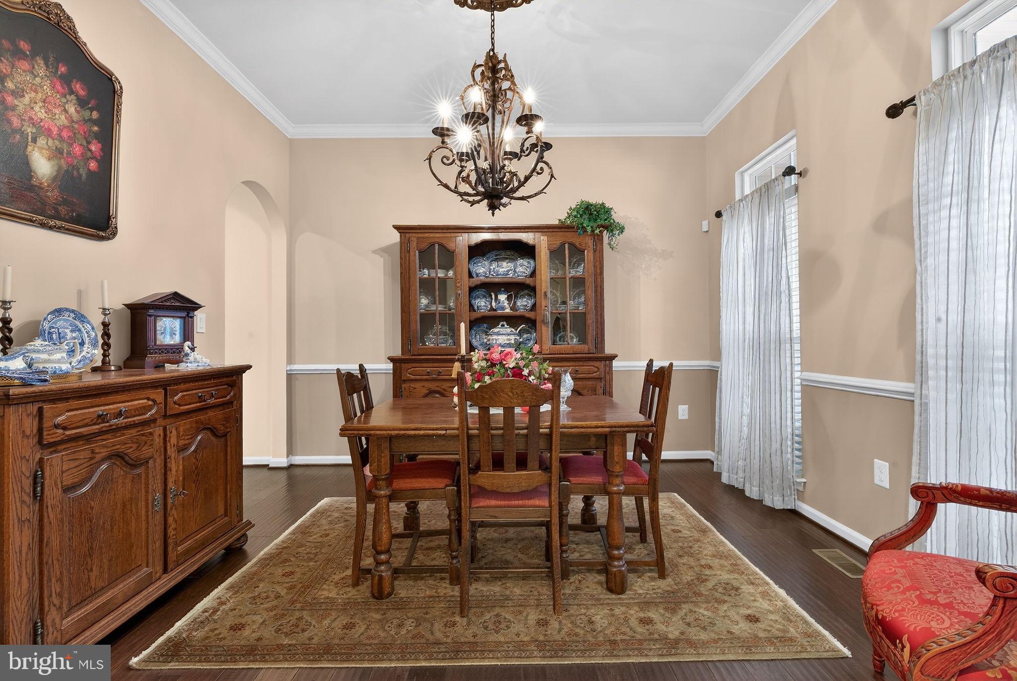 610 Kingsbrook Road Culpeper, VA 22701 - Photo 6 of 43 Elegant dining space with classic charm.