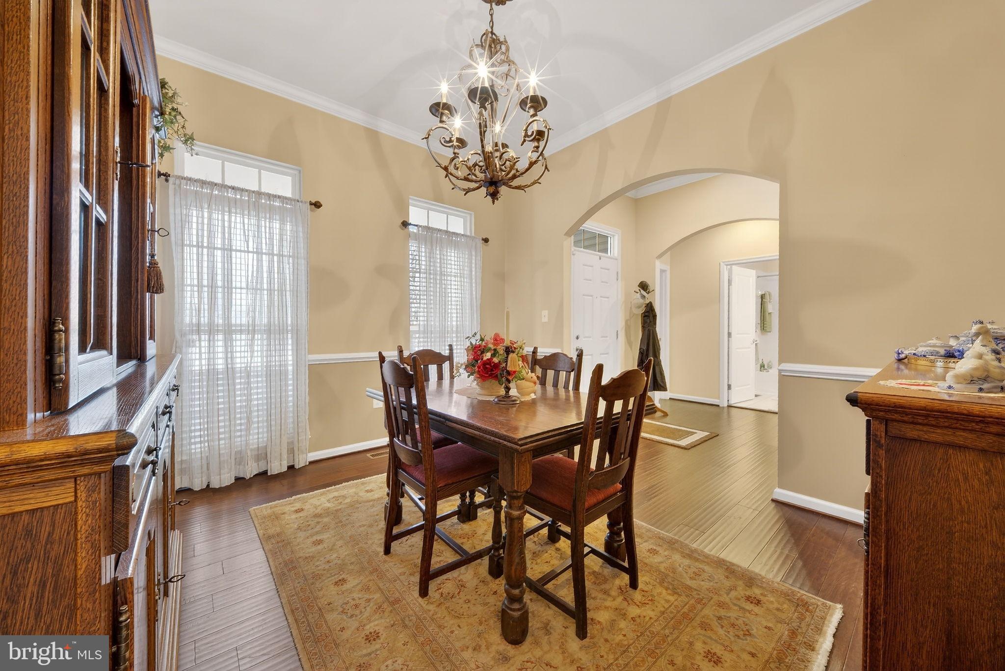 610 Kingsbrook Road Culpeper, VA 22701 - Photo 8 of 43 Elegant dining space with warm ambiance.