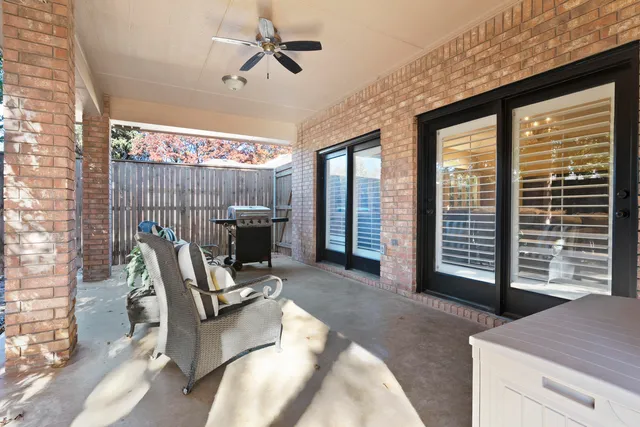 a view of a backyard of a house