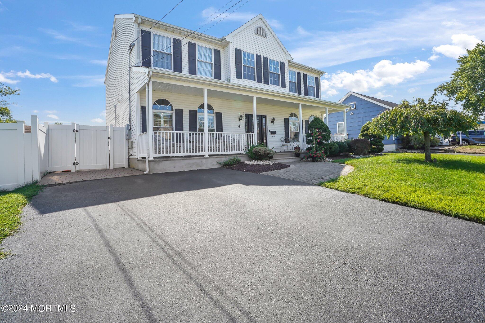 4 Anderson Street Union Beach, NJ 07735 - Photo 5 of 51 a view of a building with a garden