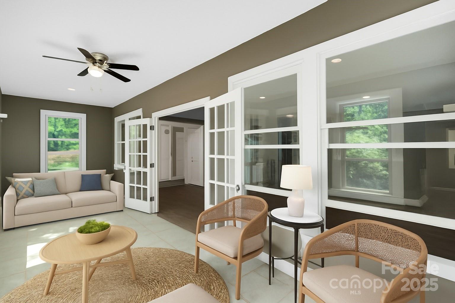 3333 Roberta Road Concord, NC 28027 - Photo 14 of 47 a living room with furniture and a large window