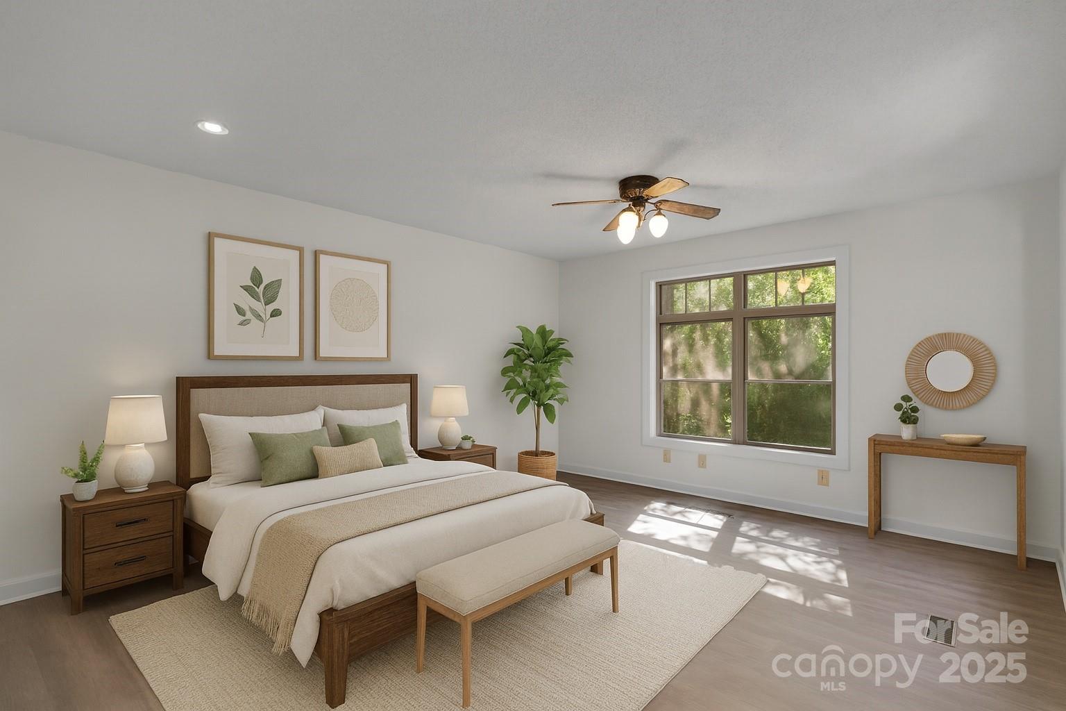 3333 Roberta Road Concord, NC 28027 - Photo 22 of 47 a bedroom with a large bed and a window