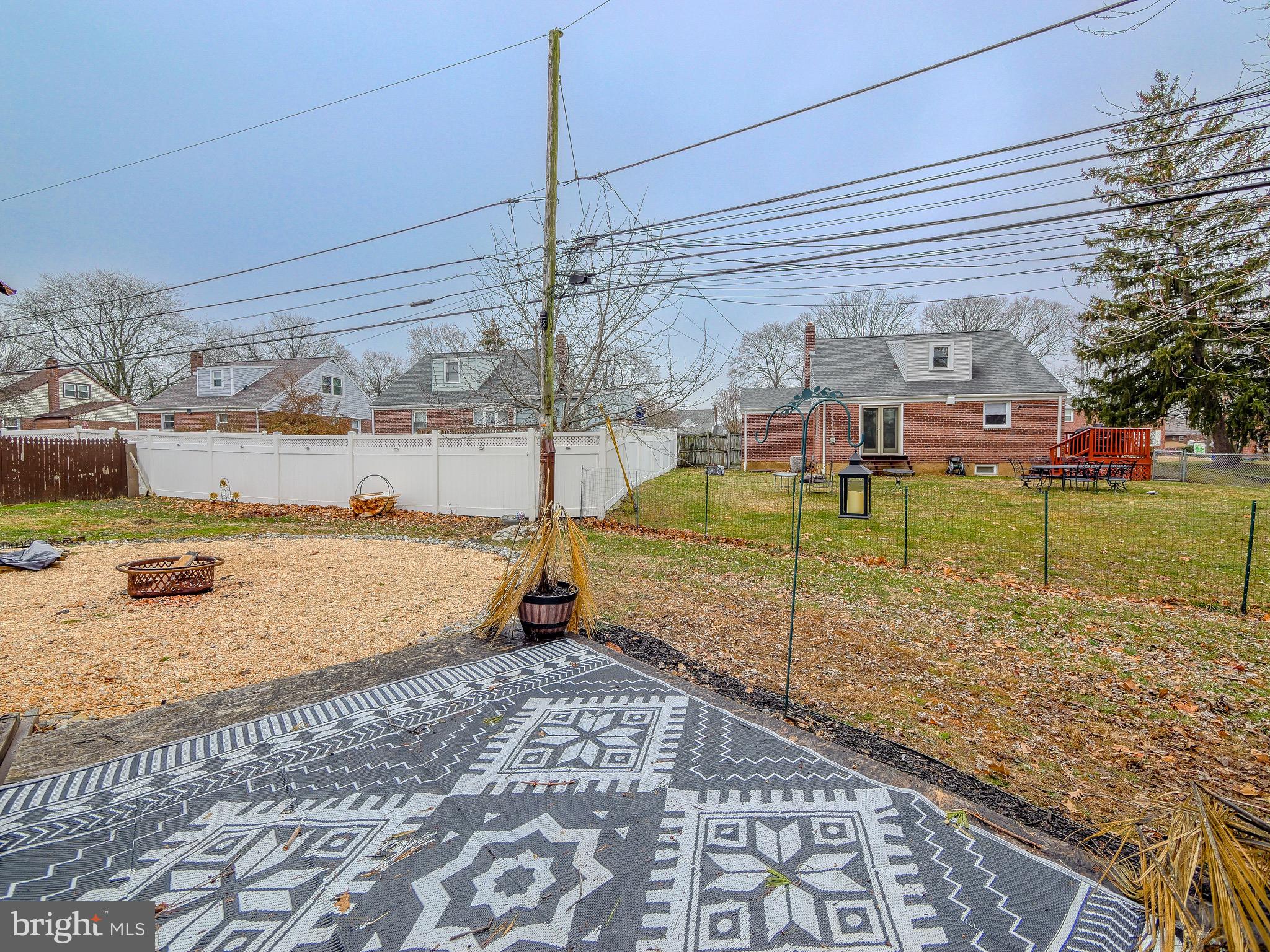 520 Lindsay Street Ridley Park, PA 19078 - Photo 40 of 53 a view of a backyard of a house